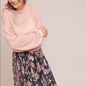 Anthropologie Pleated Skirt